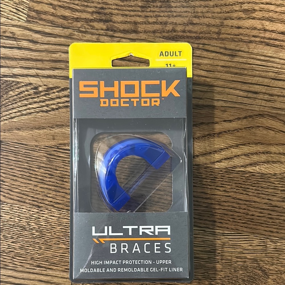 NWT Shock Doctor Blue Mouthguard